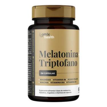 Imagem de Melatonina + Triptofano - 70 Cápsulas - Omix-Unissex