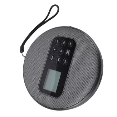 Imagem de EBTOOLS Leitor de CD Portátil, Bateria Recarregável Com 8 Horas de Reprodução, Grande Display LCD, Anti-salto, Alto-falantes Duplos, CD MP3 USB, Com Fones de Ouvido, para Carro e Casa