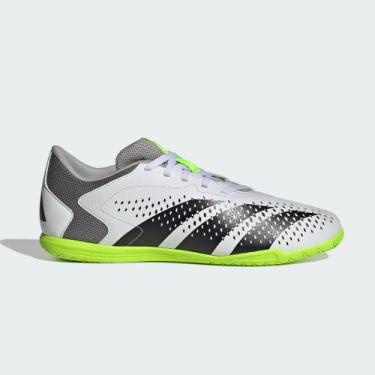 Imagem de Chuteira Indoor Masculina Adidas Predator Accuracy.4 Branca E Verde, A