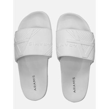 Imagem de Chinelo Aramis Masculino Slide ARM1135 Texture Branca-Masculino