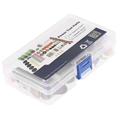 Imagem de Luqeeg Mini Kit de Acessórios para Ferramentas de Moedor Elétrico Conjunto Versátil de Polimento de Moagem para Modelador Artista Artesão Entusiastas de Melhorias Domésticas Metal 141 Peças