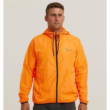 Imagem de Jaqueta Corta Vento Masculina Academia WSS Brasil Gym Never Give Up-Masculino