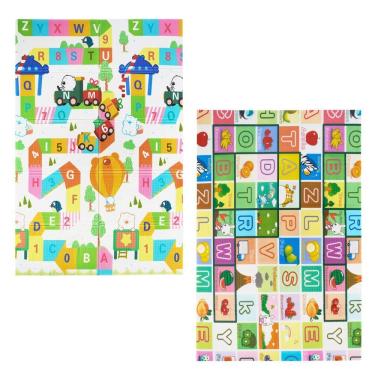 Imagem de Tapete Infantil Tatame Emborrachado Dupla Face ABC Maxi Baby