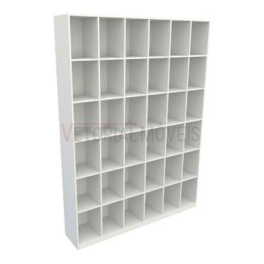 Imagem de Armário Colmeia M8 Mdp Closet Loja Roupas Expositor Camiseta - VETORIA