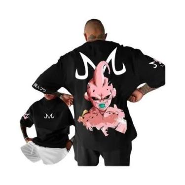 Imagem de Camiseta Masculina Dragon Ball Majin Buu Puro Mal Algodão Manga Curta 