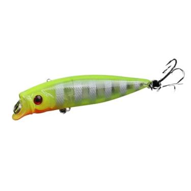 Imagem de Isca Artificial Mini Popper Minnow 7cm 7g – Isca Dura Topwater para Pesca em Água Doce e Salgada(6)