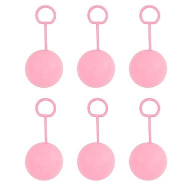 Imagem de Balões de água reutilizáveis ​​de preenchimento rápido e autovedantes bolas de respingos de água de silicone para piscina ao ar livre, jogos de praia, brinquedos divertidos de (Rosa)
