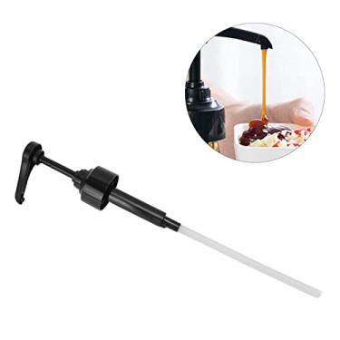 Imagem de Bico de Bomba Pressão para Xarope Garrafa MONIN 1883 Molho Distribuição Quantitativa 8ml Café Chá Bebidas Cocktails Fácil Usar com Comprimento Manguei