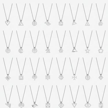 Imagem de Kit Revenda Colares Femininos em Aço Inox - Tws Acessórios, 100 unidad