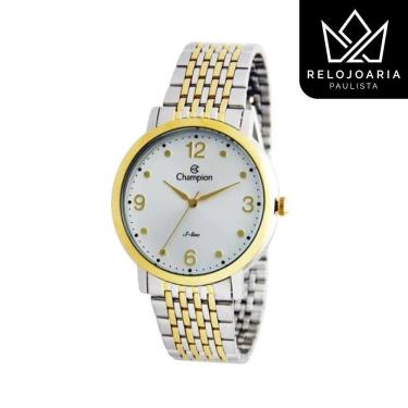 Imagem de Relógio Champion Masculino Bicolor Slim Cn21176B