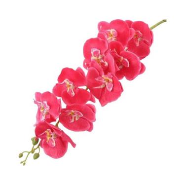 Imagem de Orquídea Borboleta Artificial Phalaenopsis: Flores Artificiais Para De