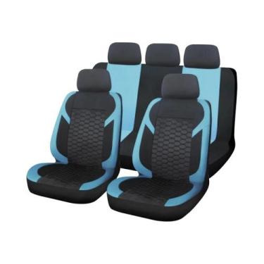 Imagem de Capas De Assento De Carro Em Malha De Poliéster Universal Com Bordado 