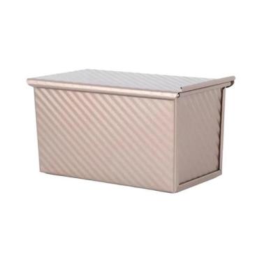 Imagem de Formas De Assar Em Aço Carbono Antiaderente Com Tampa, Forma Para Pão,