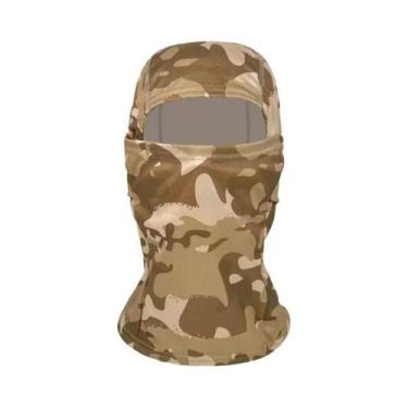 Imagem de Máscara Balaclava Camuflada Para Ciclismo, Caça, Caminhada, Esqui E Ca