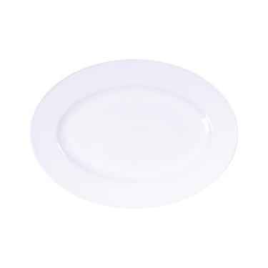 Imagem de Travessa Oval  Tramontina Maria Augusta em Porcelana 32x25 cm