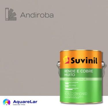 Imagem de Rende & Cobre Muito Suvinil Fosco 3,2L, ANDIROBA