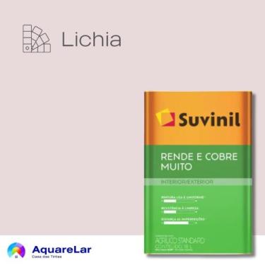 Imagem de Rende & Cobre Muito Suvinil Fosco 16L, LICHIA