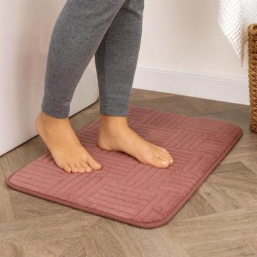 Imagem de Tapete Sala Decoração Chão Pisa Seca Pés Enfeite Entrada Porta Carpete