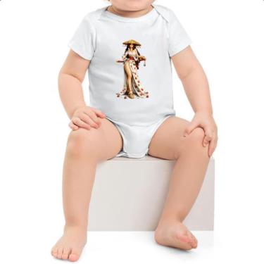 Imagem de Body infantil Guerreira Samurai Urbana - Alearts, GG