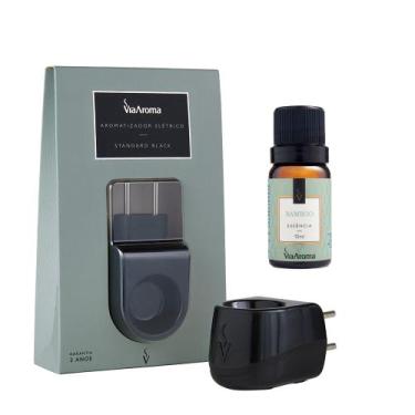 Imagem de Aromatizador Standard Black com Essência Bamboo 10ml - Via Aroma