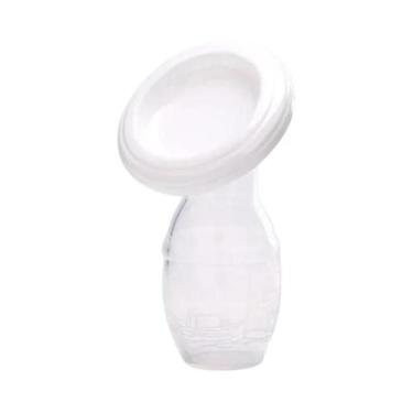 Imagem de Bomba De Leite Manual De Silicone Para Alimentação De Bebês, Coletor A