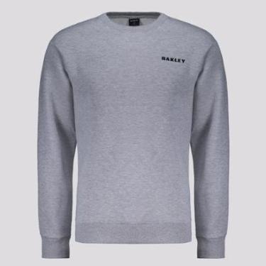 Imagem de Moletom Oakley Bark Crew   Masculino-Masculino