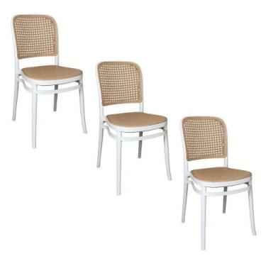 Imagem de Cadeira De Jantar Roma Para Sala E Cozinha Branco 3 - Oficial Webshop