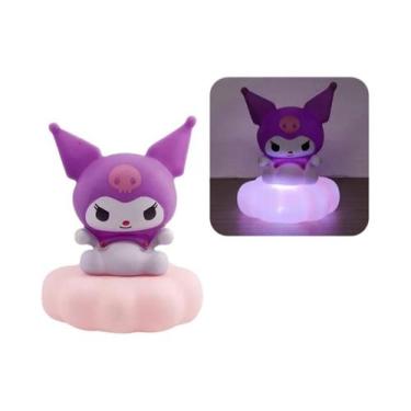 Imagem de Luminária De Mesa Esmaltada Kawaii Sanrio Cloud Kuromi Cinnamoroll Poc