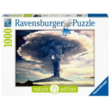 Imagem de Puzzle 1000 Peças Vulcão Monte Etna Ravensburger 12000176