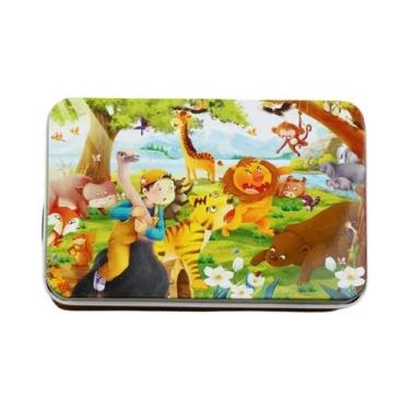 Imagem de 60 Peças De Quebra-Cabeça De Madeira Para Crianças, Brinquedo Educacio