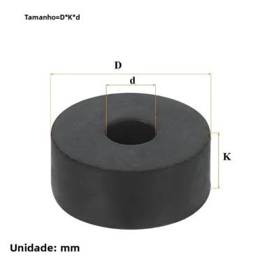 Imagem de 8 Peças De Borracha Antivibração Para Unidade De Ar Condicionado E Red