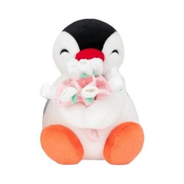 Imagem de Bonecos De Pelúcia Clássicos Da Família Pinguim, Brinquedos Macios E F