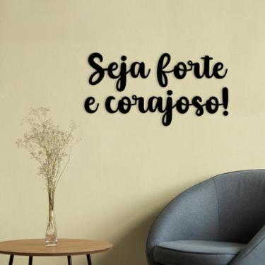 Imagem de Quadros Decorativos Frases Biblicas Decoração para Sala e Quarto em md