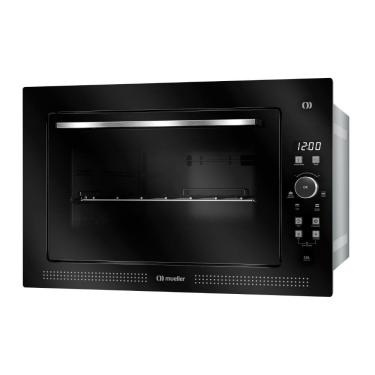 Imagem de Forno Elétrico de Embutir Mueller 50 Litros Preto com Painel Digital MFE50L-127v 