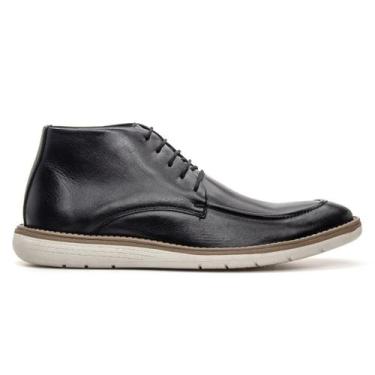 Imagem de Sapato 5309 Naturally Preto Oxford Masculino Esporte Fino Couro Legiti