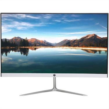 Imagem de Monitor LED 23.8 Brazil PC M24CW-100 - Full HD, 100Hz, 5ms - Painel VA, Curvo R2800, Frameless - HDMI/VGA - Branco