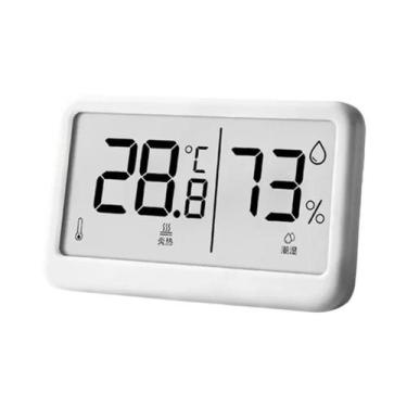 Imagem de Medidor Digital De Temperatura E Umidade Portátil Mini Para Uso Intern