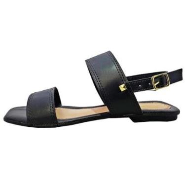 Imagem de Sandália Rasteira Extra Conforto Feminina Moda Pé 01-Feminino