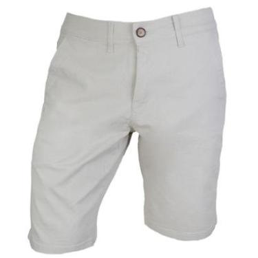 Imagem de Bermuda Sarja Masculina Ogochi Bege - 0353-Masculino