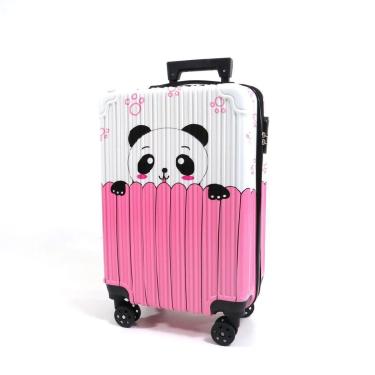 Imagem de Mala de Viagem e Escolar com Estampa de Panda com 4 Rodinhas 360º - Linha Panda Bear-Unissex