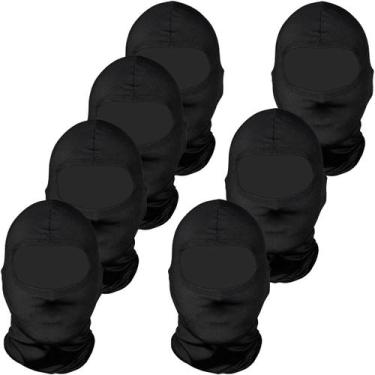 Imagem de Kit 7 balaclavas balaclava touca toca ninja bandana UV50+ - EX311, Pre