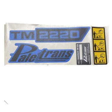 Imagem de Kit de Adesivos da Paleteira Paletrans TM 2220 - Mercado Pallet