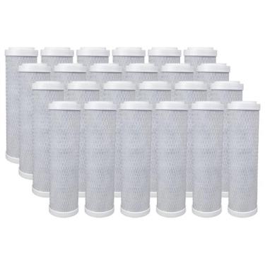 Imagem de Refil Filtro Carvão Ativado 10 Polegadas X 2 1/2 - 24 Peças Azul - Roy