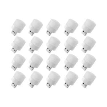 Imagem de Luminária De Mesa LED Mini USB Branco Quente Com Proteção Ocular Para 