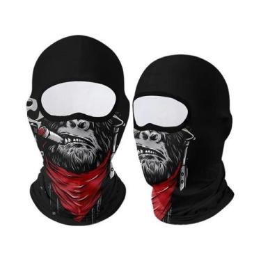 Imagem de Máscara Balaclava Protetora Respirável E À Prova De Vento UV Para Moto