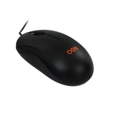 Imagem de Mouse Mini Com Fio Oex Ms103 1000 Dpi Preto