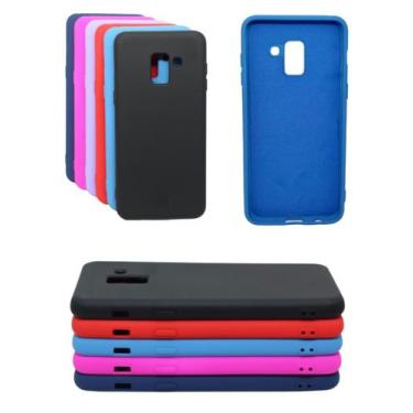 Imagem de Capa Aveludada Capinha Para Galaxy A8 A530 Tela 5.0 Silicone - Mustang