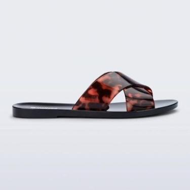 Imagem de SANDALIA MELISSA ESSENTIAL CROSS SLIDE AD FEMININA MARROM-Feminino