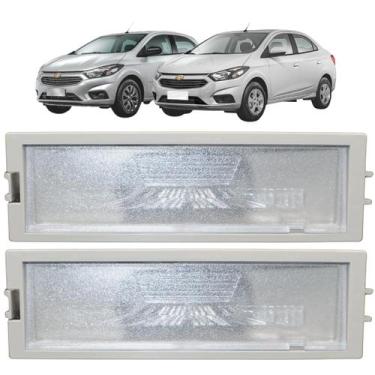 Imagem de Par Lanterna Luz Placa Onix Prisma 2013 2014 2015 16 A 2019 - DSC