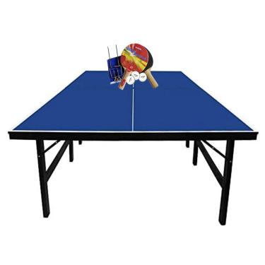 Imagem de MESA PING PONG MDP 18mm 1002 KLOPF + KIT Completo 5030